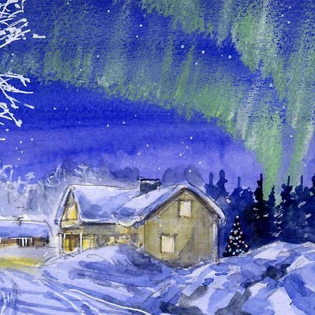 Lapland Snow Cabin Masugnsbyn Ngoại thất bức ảnh