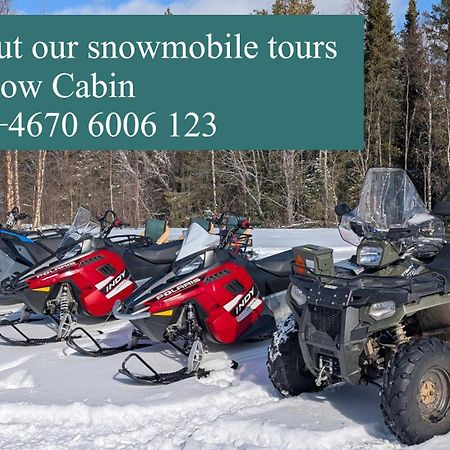 Lapland Snow Cabin Masugnsbyn Ngoại thất bức ảnh