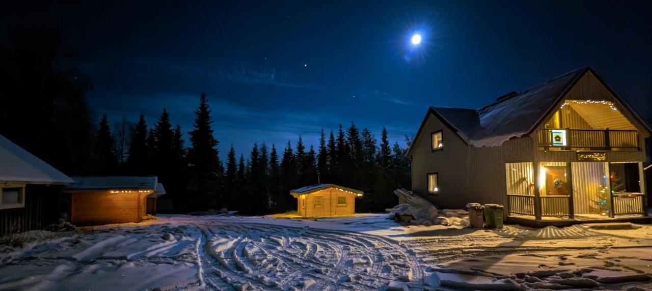 Lapland Snow Cabin Masugnsbyn Ngoại thất bức ảnh
